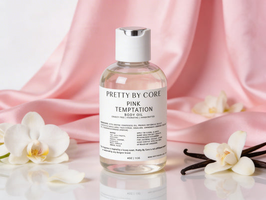 Pretty By Core Nourishing Body Oil – Lightweight Glow & Hydration